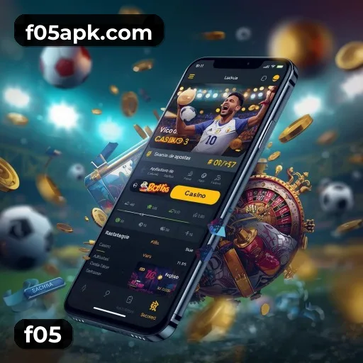 Aplicativo móvel f05 para iOS e Android